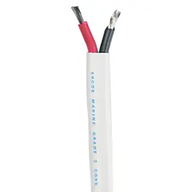 120925 Ancor Standard Duplex Cable - Flat 8/2 Awg 2 X 8mm Red/black 250ft