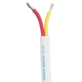 124302 Ancor Safety Duplex Cable - 12/2 Awg Red/yellow Flat 25ft