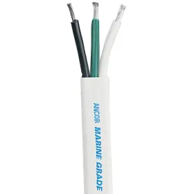131325 Ancor White Triplex Cable - 12/3 Awg Flat 250ft