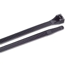 199217 Ancor 17 Inch Uv Black Heavy Duty Cable Zip Ties - 10 Pack
