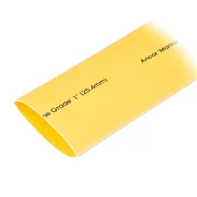 307948 Ancor Heat Shrink Tubing 1 Inch X 48 - Yellow Pieces