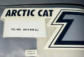 0614-549 Arctic Cat Oem Port Inch Tigershark Decal New