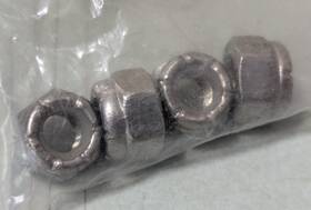 Arctic Cat 0624-114 Lot Of 4 Genuine Tigershark Lock Nuts New Oem