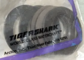 3008-019 Arctic Cat Lot Of 5 Genuine Tigershark Crankshaft Washers New Oem