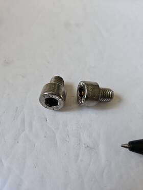 Artic Cat 0624-174 Arctic Tigershark 2qty Cap Screws Nos Oem Ac61