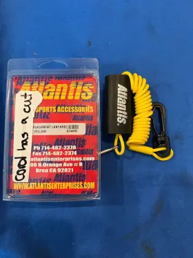 A7447r Atlantis Like New Floating Lanyard Yellow A7447r Atlantis Like New Floating Lanyard Yellow