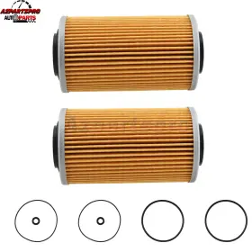 420956740 Azpartspro 2 Oil Filter For Sea-doo Speedster 150 155 215 255 2007-2011 200 Twin 2003-2007