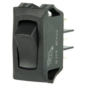 Bep Marine 1001706 Curved Spdt Mini Rocker Switch - 12v On/on