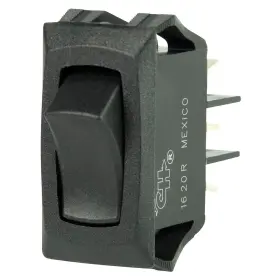 1001706 Bep Marine Curved Spdt Mini Rocker Switch - 12v On/on