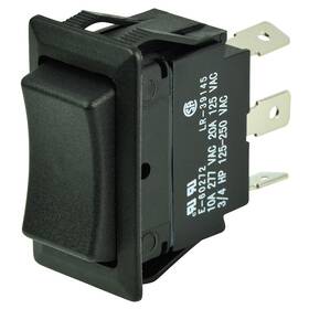 Bep Marine 1001710 Spdt Rocker Switch - 12v/24v On/off/on