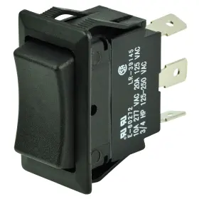 1001710 Bep Marine Spdt Rocker Switch - 12v/24v On/off/on