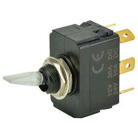 Bep Marine 1001907 Spdt Lighted Toggle Switch - On/off/on