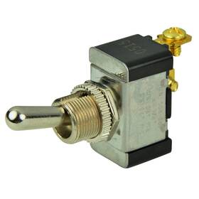 Bep Marine 1002002 Spst Chrome Plated Toggle Switch -off/ On