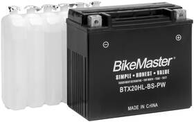 Bikemaster Htx20l-bs Maintenance Free Battery