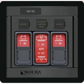 Blue Sea Systems 1147 Remote Control Panel With 22145 And 12146 Contura Switch
