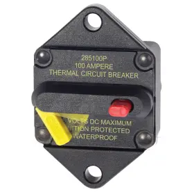 7087 Blue Sea Systems 100 Amp Circuit Breaker Panel Mount 285 Series