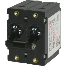7232 Blue Sea Systems A-series Double Pole Toggle - 10a Black