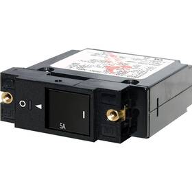 Blue Sea Systems 7425 Single Pole Small Case 2 Inch Slot Reset Rocker Circuit Breaker5 Amp