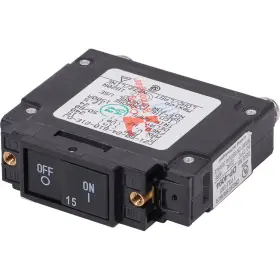 Ul-489 Blue Sea Systems 7456 Circuit Breaker - 15a Flat Rocker