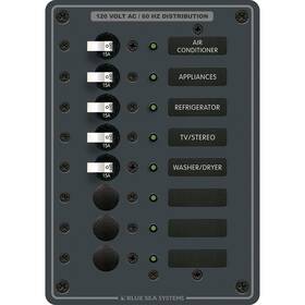 Blue Sea Systems 8059 Ac 8 Position Toggle Circuit Breaker Panel