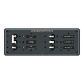 Blue Sea Systems 8099 Ac Main 4 Positions Toggle Circuit Breaker Panel White