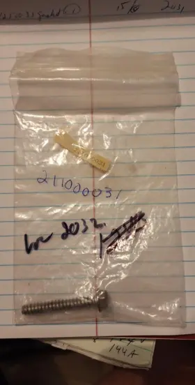211000031 Bombardier 1x Seadoo Nos Hex Screw M6.8 X 45 Xp Spx Gtx Oem Part # Loc2032