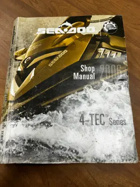219100239 Bombardier 2006 Oem Sea Doo Gti Gtx Rxp And Rxt Shop Manual Seadoo