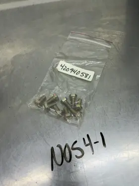 420940581 Bombardier Genuine Ski-doo Oem Nos Hex Head Screw Bolts Qty X9 Part Number #420940581