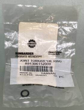 Bombardier A91306152000 Oil Ring New Genuine