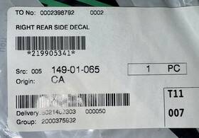 Brp 219905341 Oem Seadoo Spark Trixx Ft19-ft21 Lateral Grn/blk Decal New