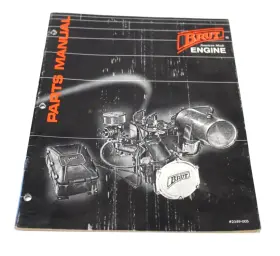 2349-005 Brut 1988 - 1993 Wetjet Engine Parts Manual Oem#