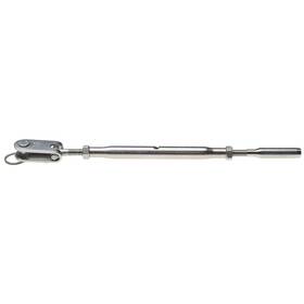 C. Sherman Johnson 26-412 C. Closed Body Jaw To Swage Tubular Turnbuckle For 1/8 Inch Wire