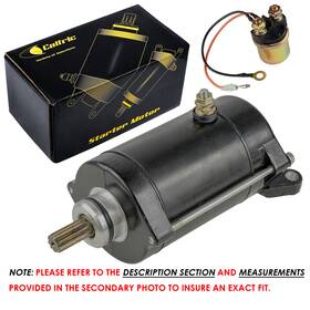 Caltric 18421aa2020 Starter And Solenoid Relay For Yamaha Gp1200 Gp1200r Wave Runner 1997-2001 New