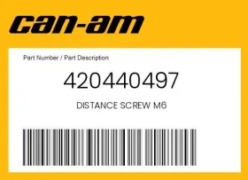 420440497 Can-am Genuine Distance Screw M6 -