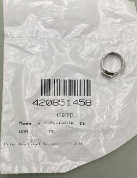 Can-am 420851458 Replaces Can-am Clamp New