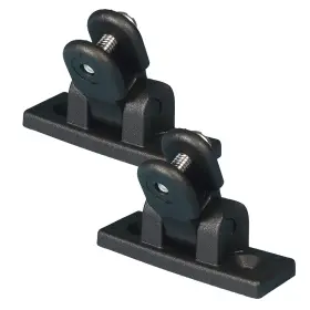 7782b Carver By Covercraft Deck Hinge Nylon Pair - Black