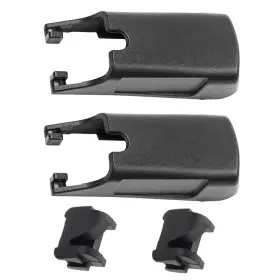 W000050335 Cluksik 717974755453 2 Pcs Front Windscreen Wiper Arm Cover Cap Lock Clips Compat