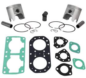 Componentsplus 686696275672 Jet Ski Standard Bore 76mm Rebuild Kit Fits Kawasaki 1989-96 Ts 1986-95 X2 650cc