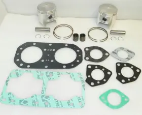 Componentsplus 686696275726 .75mm Over Rebuild Kit Fits Kawasaki 89-92 Jet Mate 91-95 Sc 87-93 Sx 650cc