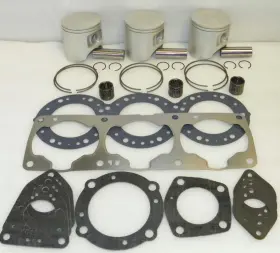 Componentsplus 686696284599 .75mm Over Rebuild Kit Fits Kawasaki 1997 1998 1999 Stx 1996-2003 Zxi 1100cc