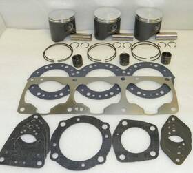 Componentsplus 686696284605 Platinum .75mm Over Rebuild Kit Fits Kawasaki 97-99 Stx 1996-2003 Zxi 1100cc