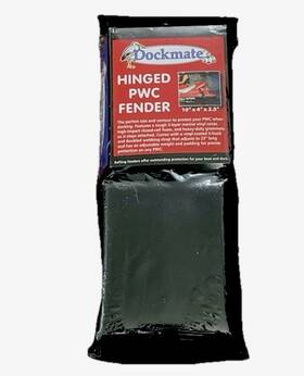 Dockmate 300528 Hinged Pwc Fender 10 Inch X 4 2.5 Ovhh-p1b. Item #300528blck. New