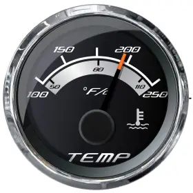 22017 Faria Beede Instruments Platinum 2 Inch Water Temp Gauge 100-250 Degreef