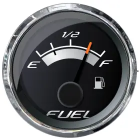 22021 Faria Beede Instruments Platinum 2 Inch Fuel Level Gauge E-1/2-f 22021 Faria Beede Instruments Platinum 2 Inch Fuel Level Gauge E-1/2-f