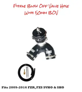 Fizzle-ymtk-ct-09 Fizzle Fizzle-ymtk-ct-09/16-fz Blow Off Valve Kit With 50mm Bov - Yamaha Fzr Fzs Svho And Sho 2009-2016