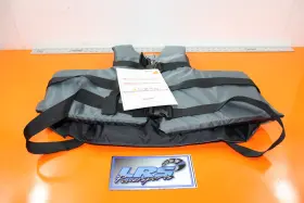 221-29407 Fly Racing Life Vest Grey Nylon Super Large Adult Chest Size 50 Inch -60