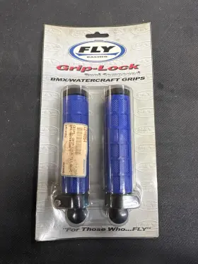 24-1153 Fly Racing Red Lock On Grips Handlegrips 7/8 Inch Jet Ski Personal Watercraft Kawasaki