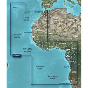 Garmin 010-c0749-20 Bluechart G3 Hd Map Hxaf003r Western Africa - Microsd/sd