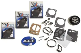 Mk-bn44iyamx3 Genuine Mikuni Triple Carb Carburetor Rebuild Kit Yamaha Gp Gpr Xl Xlt 1200