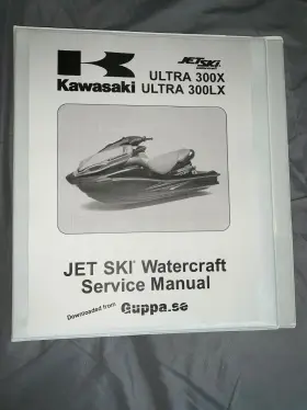 300lx Great Oak Publishing Co 612524585880 Kawasaki Ultra 300x Jet Ski Water Service Repair Shop Manual Binder